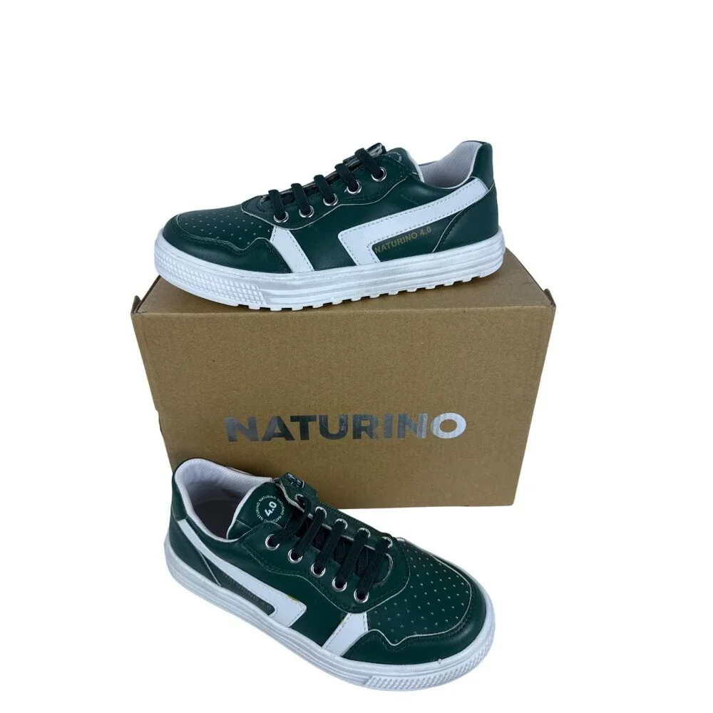Naturino Ceonia AW22 (Little Kid /Big‎ Kid) Green Boy's Shoes Size 1.5 or EU 32